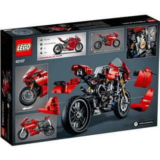 Конструктор Lego Technic Ducati Panigale V4 R (42107) - фото 6 Конструктор Lego Technic Ducati Panigale V4 R (42107) - фото 6