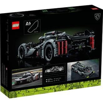 Конструктор Lego Technic Peugeot 9X8 24H Le Mans Hybrid Hypercar (42156) - фото 6