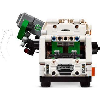 Конструктор Lego Technic Мусоровоз Mack LR Electric (42167) - фото 6 Конструктор Lego Technic Мусоровоз Mack LR Electric (42167) - фото 6
