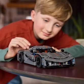 Конструктор Lego Technic Koenigsegg Jesko Absolut - сірий гіперкар (42173) - фото 9 Конструктор Lego Technic Koenigsegg Jesko Absolut - сірий гіперкар (42173) - фото 9