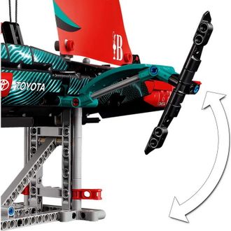 Конструктор Lego Technic Яхта Emirates Team New Zealand AC75 (42174) - фото 7 Конструктор Lego Technic Яхта Emirates Team New Zealand AC75 (42174) - фото 7