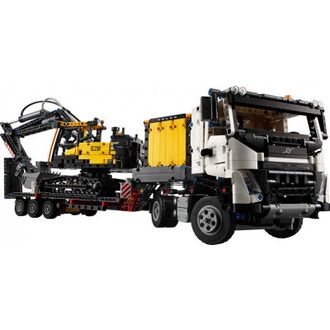 Конструктор Lego Грузовик Volvo FMX и электрический экскаватор EC230 (42175) - фото 2 Конструктор Lego Грузовик Volvo FMX и электрический экскаватор EC230 (42175) - фото 2