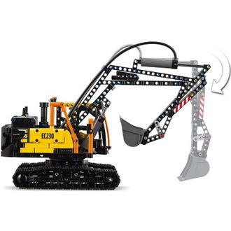 Конструктор Lego Грузовик Volvo FMX и электрический экскаватор EC230 (42175) - фото 6 Конструктор Lego Грузовик Volvo FMX и электрический экскаватор EC230 (42175) - фото 6