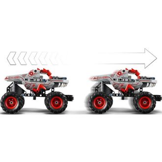 Конструктор Lego Technic Monster Jam ThunderROARus с инерционным двигателем (42200) - фото 3 Конструктор Lego Technic Monster Jam ThunderROARus с инерционным двигателем (42200) - фото 3