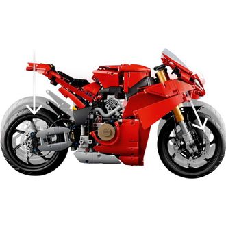 Конструктор Lego Technic Мотоцикл Ducati Panigale V4 S (42202) - фото 4 Конструктор Lego Technic Мотоцикл Ducati Panigale V4 S (42202) - фото 4