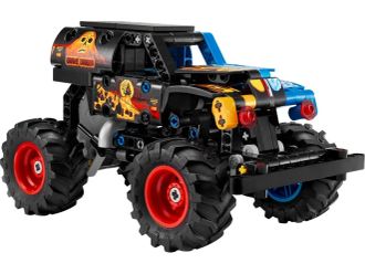 Конструктор LEGO Technic Monster Jam Grave Digger Огонь и лед (42219) - фото 2 Конструктор LEGO Technic Monster Jam Grave Digger Огонь и лед (42219) - фото 2