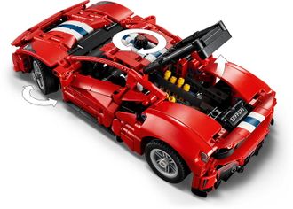 Конструктор Lego Technic Автомобиль Ferrari 488 Pista (42235) - фото 7 Конструктор Lego Technic Автомобиль Ferrari 488 Pista (42235) - фото 7