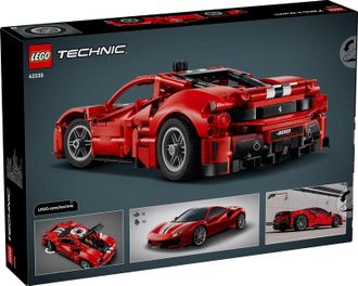 Конструктор Lego Technic Автомобиль Ferrari 488 Pista (42235) - фото 2 Конструктор Lego Technic Автомобиль Ferrari 488 Pista (42235) - фото 2