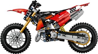 Конструктор Lego Technic Мотоцикл Ducati Desmo450 MX Factory (42238) - фото 4 Конструктор Lego Technic Мотоцикл Ducati Desmo450 MX Factory (42238) - фото 4