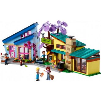 Конструктор Lego Friends Родинні будинки Оллі й Пейслі (42620) - фото 2 Конструктор Lego Friends Родинні будинки Оллі й Пейслі (42620) - фото 2