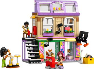Конструктор Lego Friends Музична крамниця і квартира (42653) - фото 3 Конструктор Lego Friends Музична крамниця і квартира (42653) - фото 3