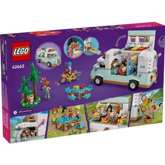 Конструктор Lego Friends Приключения на фургоне дружбы (42663) - фото 1 Конструктор Lego Friends Приключения на фургоне дружбы (42663) - фото 1
