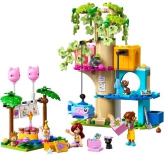 Конструктор LEGO Friends День рождения кота и дом на дереве (42666) - фото 2