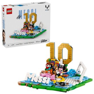 Конструктор Lego Editions Football Ліонель Мессі - найкращі моменти футбольних матчів (43011) - фото 2 Конструктор Lego Editions Football Ліонель Мессі - найкращі моменти футбольних матчів (43011) - фото 2
