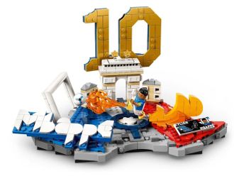 Конструктор LEGO Editions Football Килиан Мбаппе — лучшие моменты футбольных матчей (43013) - фото 2 Конструктор LEGO Editions Football Килиан Мбаппе — лучшие моменты футбольных матчей (43013) - фото 2