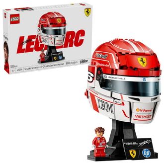 Конструктор LEGO Editions Formula 1 Шлем Шарля Леклера из команды Scuderia Ferrari HP (43014) - фото 2 Конструктор LEGO Editions Formula 1 Шлем Шарля Леклера из команды Scuderia Ferrari HP (43014) - фото 2