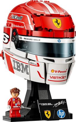 Конструктор LEGO Editions Formula 1 Шлем Шарля Леклера из команды Scuderia Ferrari HP (43014) - фото 4 Конструктор LEGO Editions Formula 1 Шлем Шарля Леклера из команды Scuderia Ferrari HP (43014) - фото 4