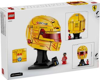 Конструктор LEGO Editions Formula 1 Шлем Льюиса Гамильтона из команды Scuderia Ferrari HP (43022) - фото 1