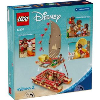 Конструктор Lego Disney Princess Пригодницьке каное Ваяни (43270) - фото 1 Конструктор Lego Disney Princess Пригодницьке каное Ваяни (43270) - фото 1