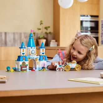Конструктор Lego Disney Princess Замок Золушки и карета (43275) - фото 4