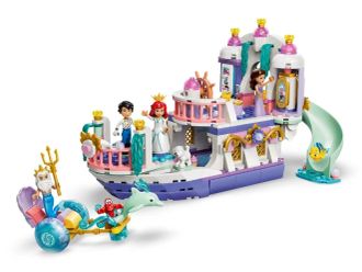 Конструктор LEGO Disney Princess Королевская свадебная лодка Ариэль (43299) - фото 2