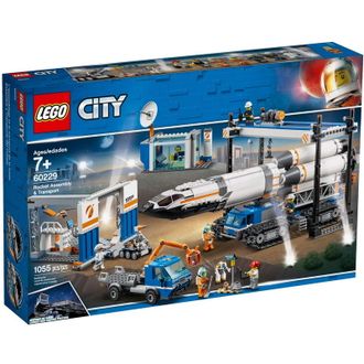 Конструктор Lego City Збірка ракети і транспорт (60229) - фото 1