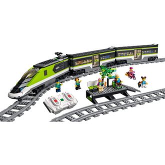Конструктор Lego City Пассажирский поезд-экспресс (60337) - фото 2 Конструктор Lego City Пассажирский поезд-экспресс (60337) - фото 2