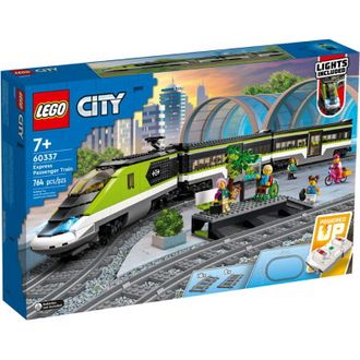 Конструктор Lego City Пассажирский поезд-экспресс (60337) - фото 1 Конструктор Lego City Пассажирский поезд-экспресс (60337) - фото 1
