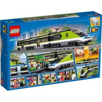 Конструктор Lego City Пассажирский поезд-экспресс (60337) - фото 5 Конструктор Lego City Пассажирский поезд-экспресс (60337) - фото 5