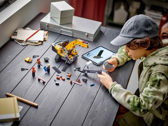 Конструктор Lego Желтый строительный экскаватор (60420) - фото 11 Конструктор Lego Желтый строительный экскаватор (60420) - фото 11