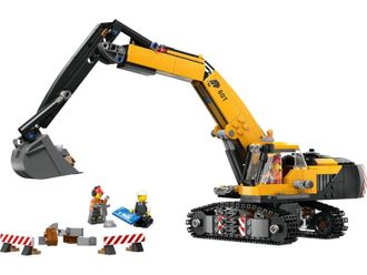 Конструктор Lego Желтый строительный экскаватор (60420) - фото 2 Конструктор Lego Желтый строительный экскаватор (60420) - фото 2
