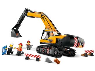 Конструктор Lego Желтый строительный экскаватор (60420) - фото 3 Конструктор Lego Желтый строительный экскаватор (60420) - фото 3