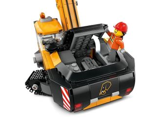 Конструктор Lego Желтый строительный экскаватор (60420) - фото 5