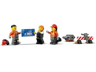 Конструктор Lego Желтый строительный экскаватор (60420) - фото 6
