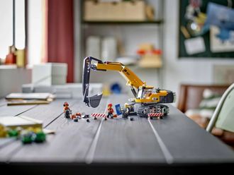 Конструктор Lego Желтый строительный экскаватор (60420) - фото 8 Конструктор Lego Желтый строительный экскаватор (60420) - фото 8
