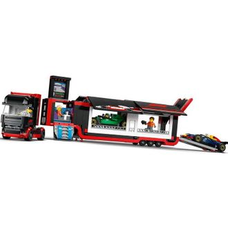 Конструктор Lego City Вантажівка F1 з автомобілями RB20 та AMR24 (60445) - фото 2 Конструктор Lego City Вантажівка F1 з автомобілями RB20 та AMR24 (60445) - фото 2