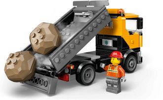 Конструктор LEGO City Грузовик с краном и самосвалом (60467) - фото 7 Конструктор LEGO City Грузовик с краном и самосвалом (60467) - фото 7