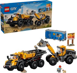 Конструктор LEGO City Самосвал и фронтальный ковшовой погрузчик (60494) - фото 3 Конструктор LEGO City Самосвал и фронтальный ковшовой погрузчик (60494) - фото 3
