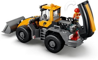 Конструктор LEGO City Самосвал и фронтальный ковшовой погрузчик (60494) - фото 7 Конструктор LEGO City Самосвал и фронтальный ковшовой погрузчик (60494) - фото 7