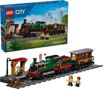 Конструктор LEGO City Старовинний паровоз (60511) - фото 3