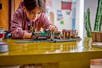 Конструктор LEGO City Старовинний паровоз (60511) - фото 9