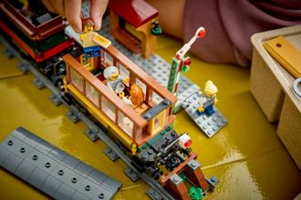 Конструктор LEGO City Старовинний паровоз (60511) - фото 10