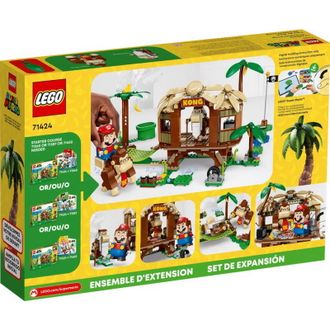Конструктор Lego Super Mario Дом на дереве Донки Конг. Дополнительный набор (71424) - фото 2
