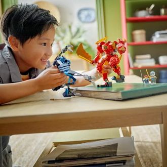 Конструктор Lego Ninjago Робот вогняної стихії Кая (71808) - фото 2
