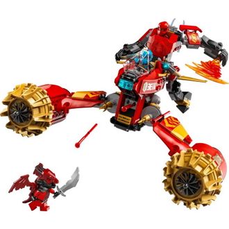 Конструктор Lego Ninjago Штормовой робот-всадник Кая (71830) - фото 6