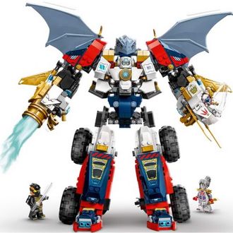 Конструктор Lego Ninjago Ультраоб'єднувальний робот Зейна (71834) - фото 2 Конструктор Lego Ninjago Ультраоб'єднувальний робот Зейна (71834) - фото 2