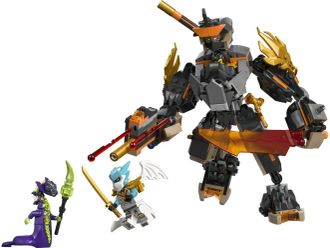 Конструктор LEGO Ninjago Робот Коула для місії і Дракон Зейн (71854) - фото 2