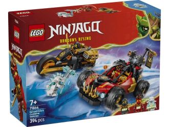 Конструктор Lego NINJAGO Комбіновані транспортні засоби Кая та Коула (71864) - фото 1 Конструктор Lego NINJAGO Комбіновані транспортні засоби Кая та Коула (71864) - фото 1