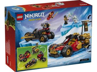 Конструктор Lego NINJAGO Комбіновані транспортні засоби Кая та Коула (71864) - фото 3 Конструктор Lego NINJAGO Комбіновані транспортні засоби Кая та Коула (71864) - фото 3