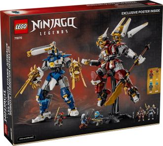 Конструктор LEGO Ninjago Близнецы работы-Титаны (71870) - фото 1 Конструктор LEGO Ninjago Близнецы работы-Титаны (71870) - фото 1